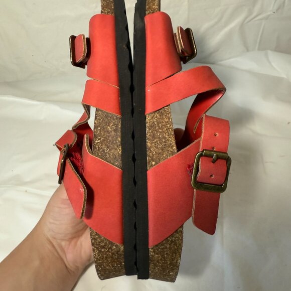 Cliffs  by White Mountain  Glendy Womans size 5.5  red - Picture 9 of 15